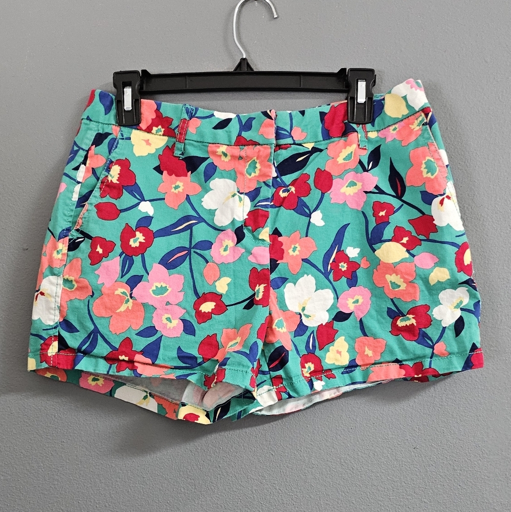 Elle Floral Shorts Size 6